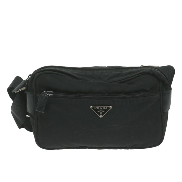 PRADA Shoulder Bag Nylon Black Auth 66085 - Picture 13 of 16